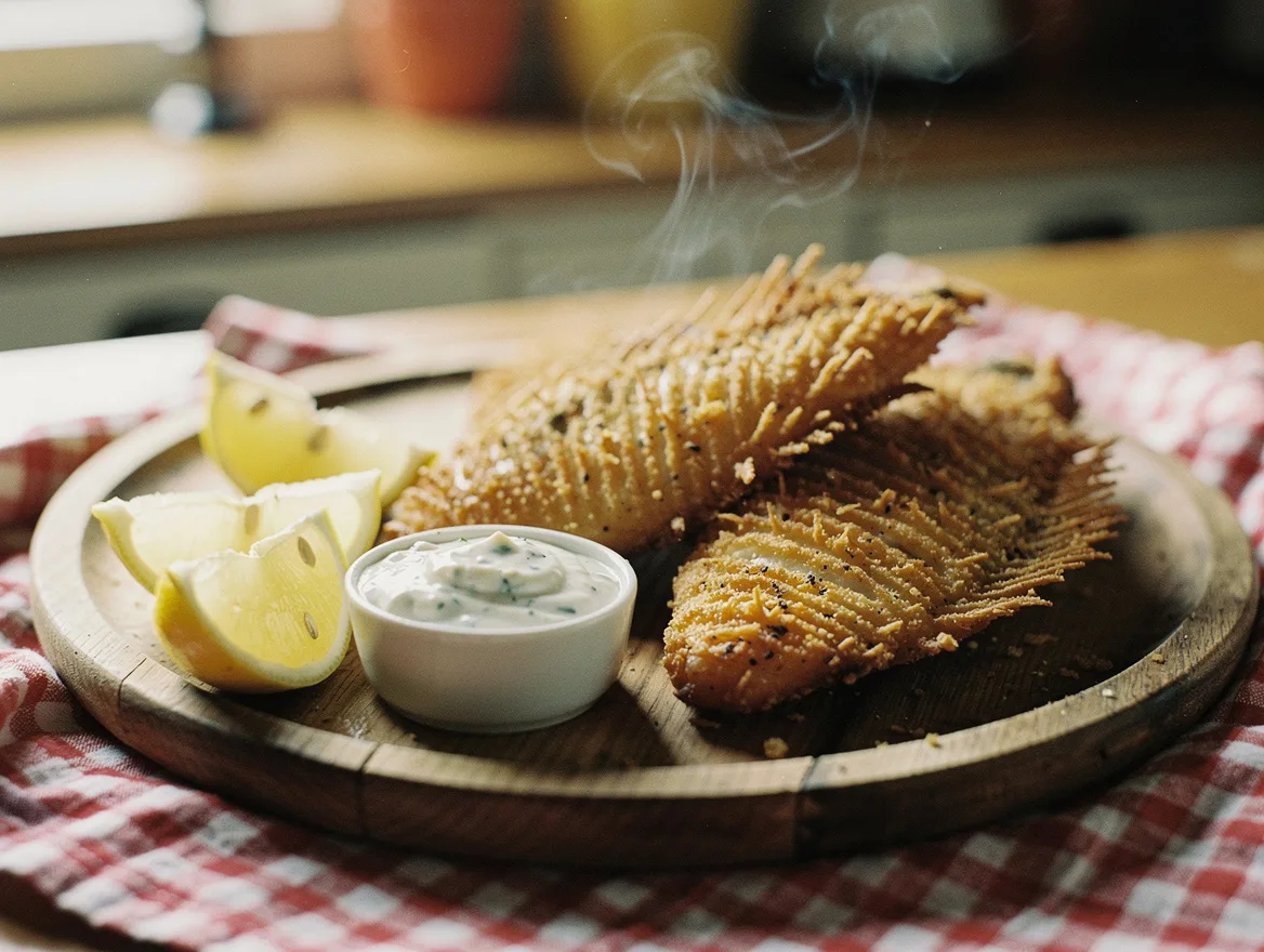 Beard Battered Fish
