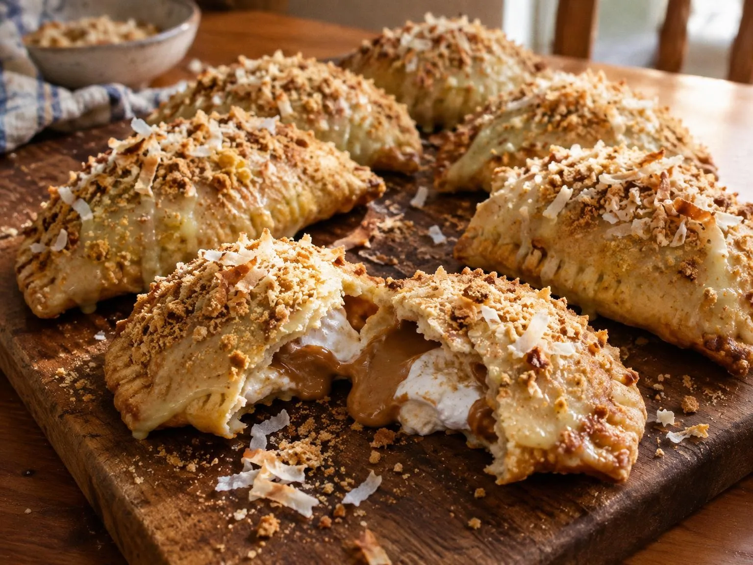 Fluffernutter an' Key Lime Pie Hand Pies